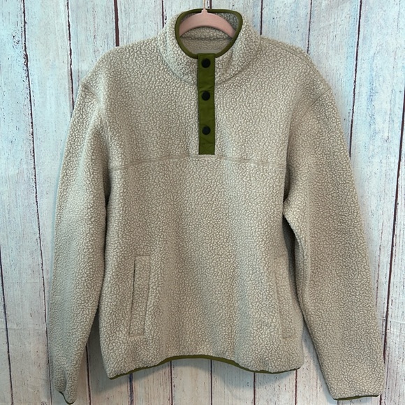 NWOT Everlane The ReNew Fleece Pullover - Picture 1 of 7